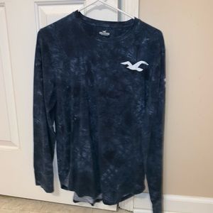 Hollister Blue Long Sleeve. Size medium